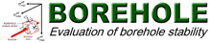 BOREHOLE - evaluation of borehole stability